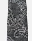 Immortal Paisley Tie Black - Black
