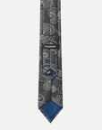 Immortal Paisley Tie Black - Black