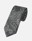 Immortal Paisley Tie Black - Black