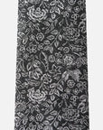 Immortal Floral Tie Black - Black