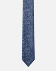 Immortal Floral Tie Navy - Navy