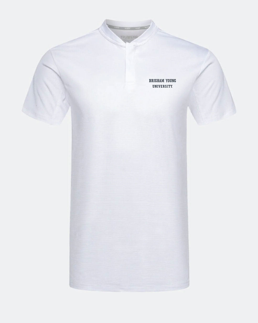 BYU Pinnacle 2.0 White Polo