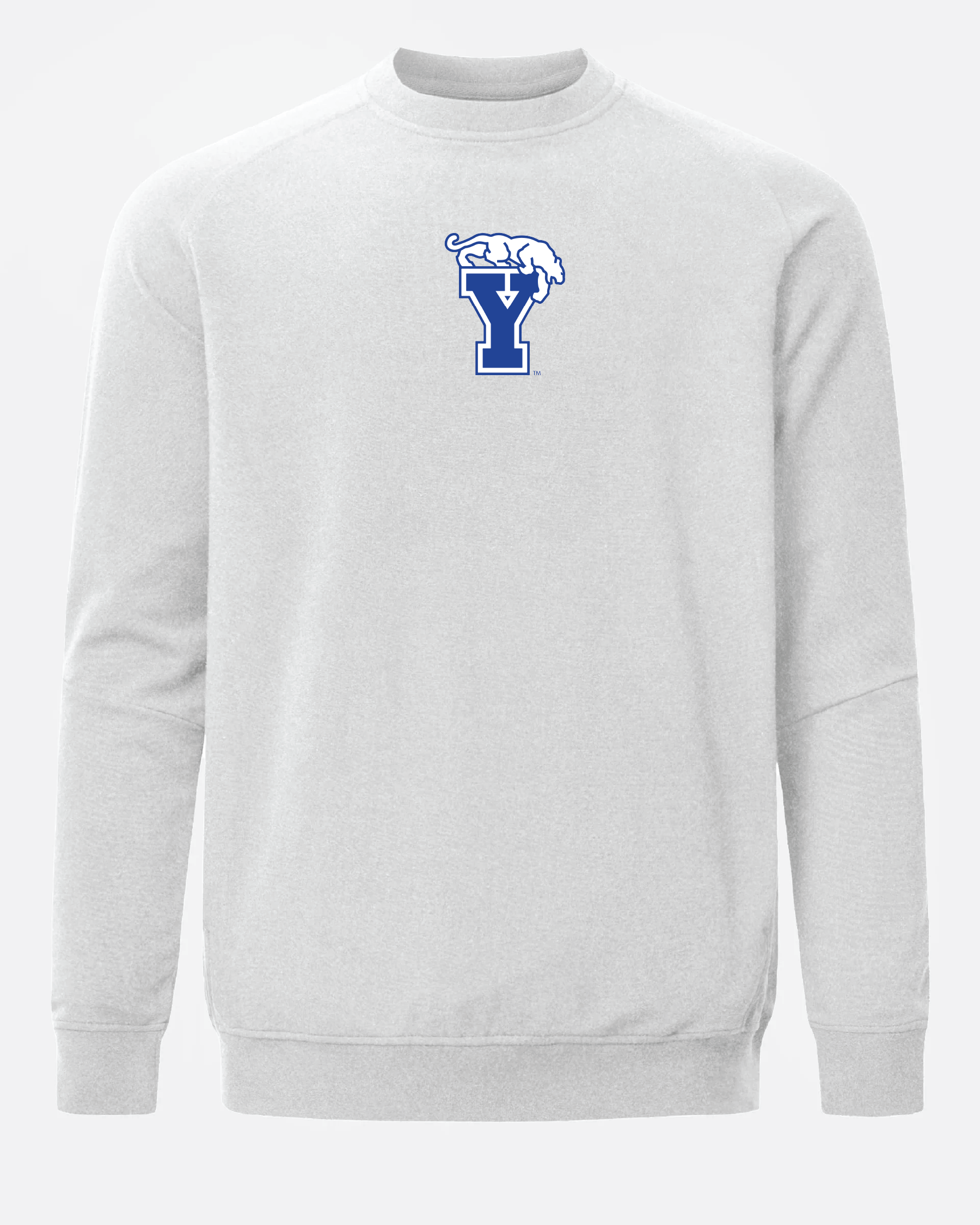 BYU Meridian Heather Grey Crewneck