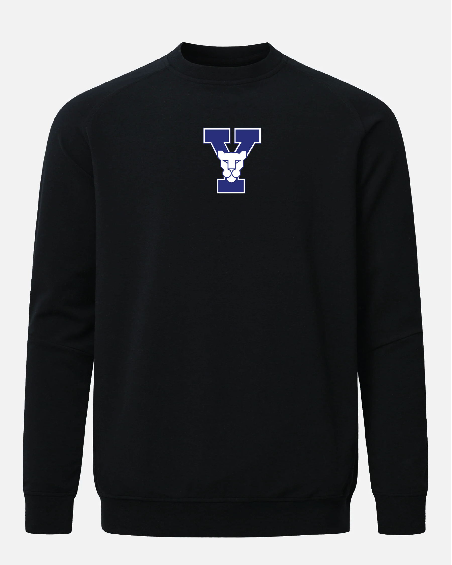 BYU Meridian Black Crewneck