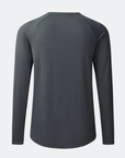 Cardinal Long Sleeve Charcoal Workout Shirt - Cardinal
