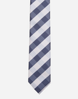 Immortal Navy Light Blue Checkered Dress Tie