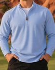 Clubhouse Q-Zip Light Blue