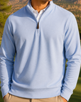 Clubhouse Q-Zip Light Blue