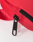 Static Crimson Red Crossbody