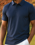 Crest 2.0 Polo Navy Blue