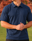 Crest 2.0 Polo Navy Blue