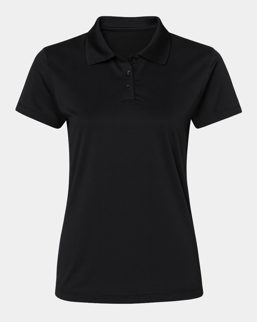 Women's Crest 2.0 Polo Black - Black