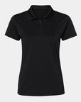 Women's Crest 2.0 Polo Black - Black