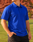 Crest 2.0 Polo Royal Blue