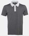 Crest 1.0 Polo Grey Collar Striped - 1.0 Grey