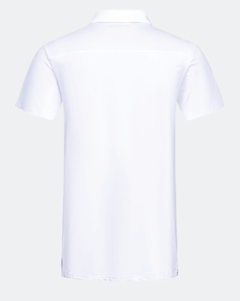 Crest 2.0 White Polo