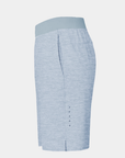 Criterion Light Heather Grey Performance Workout Short - Heather