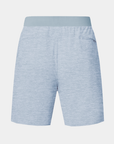 Criterion Light Heather Grey Performance Workout Short - Heather