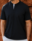 Crown Blade Polo Black - Black