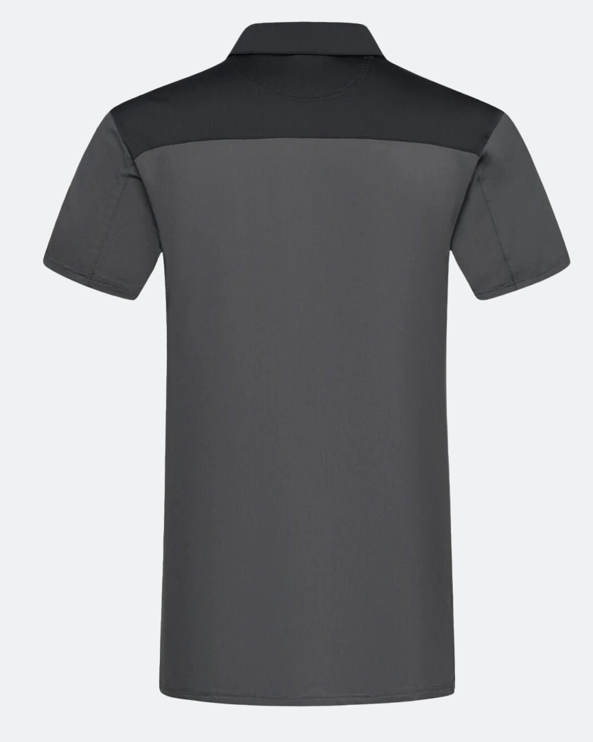 Crest 1.0 Black &amp; Metallic Polo - 1.0 Black