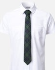 Immortal Green & Navy Plaid Tie
