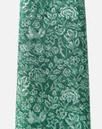 Immortal Floral Tie Green - Green