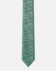 Immortal Floral Tie Green
