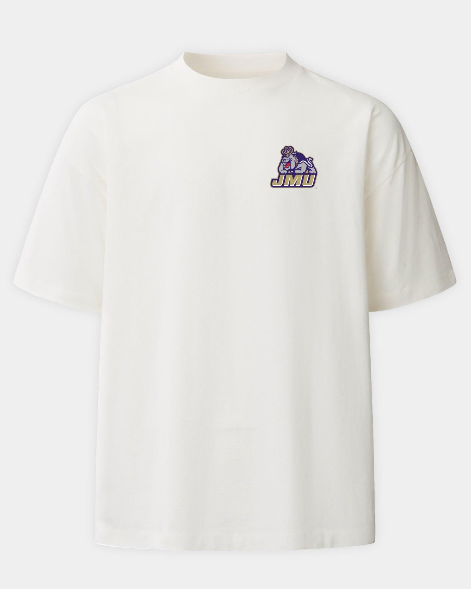James Madison Slam Dunk Faze Heavyweight Tee Off White