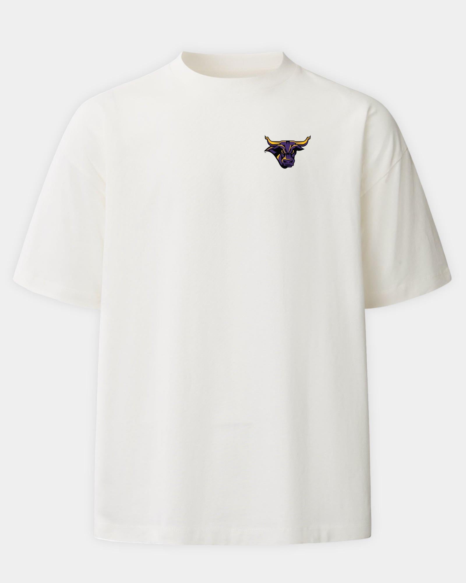 Minnesota State Slam Dunk Faze Heavyweight Tee Off White