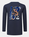Memphis Slam Dunk Spectacle 2.0 Navy Long Sleeve T-Shirt