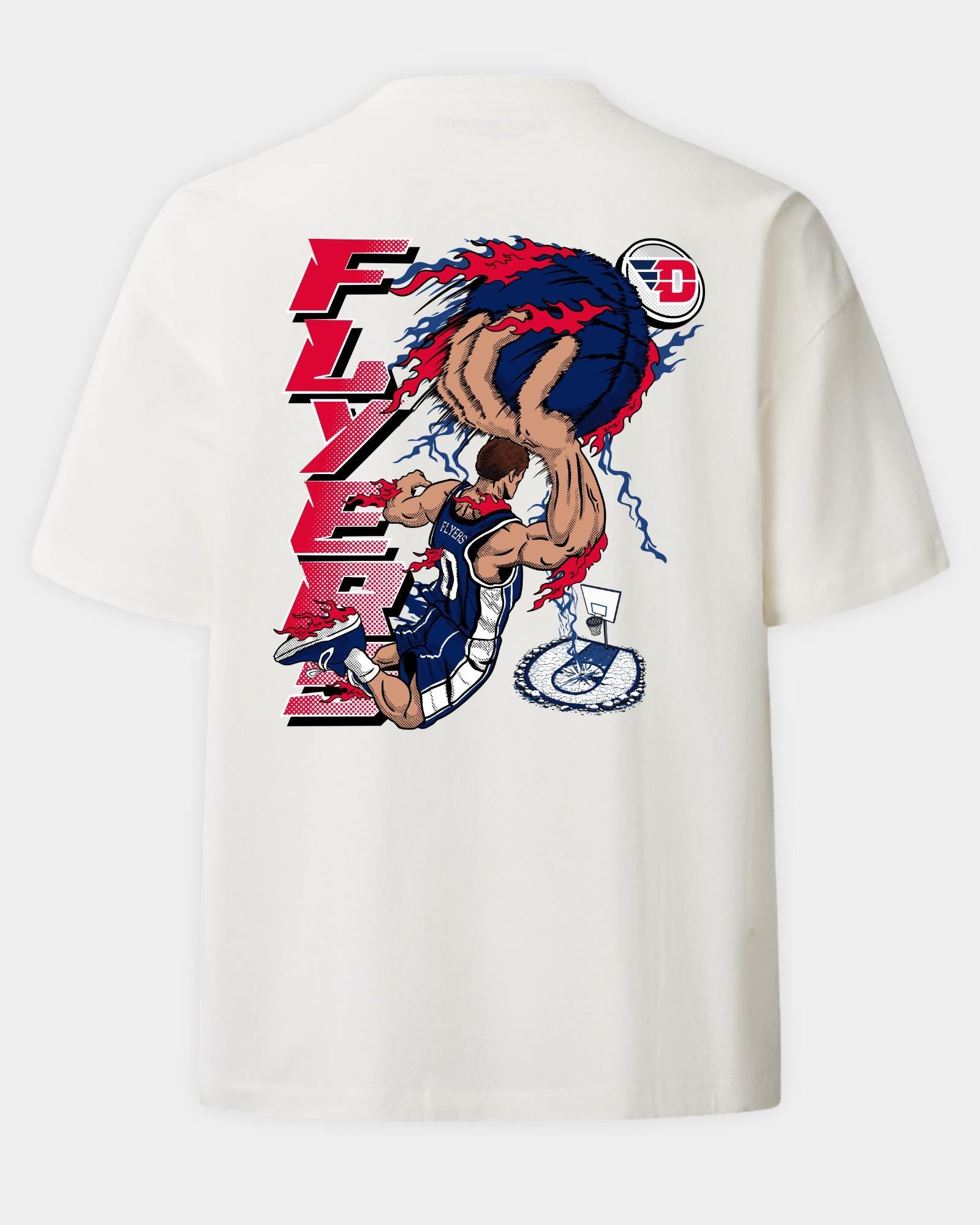 Dayton Slam Dunk Faze Heavyweight Tee Off White