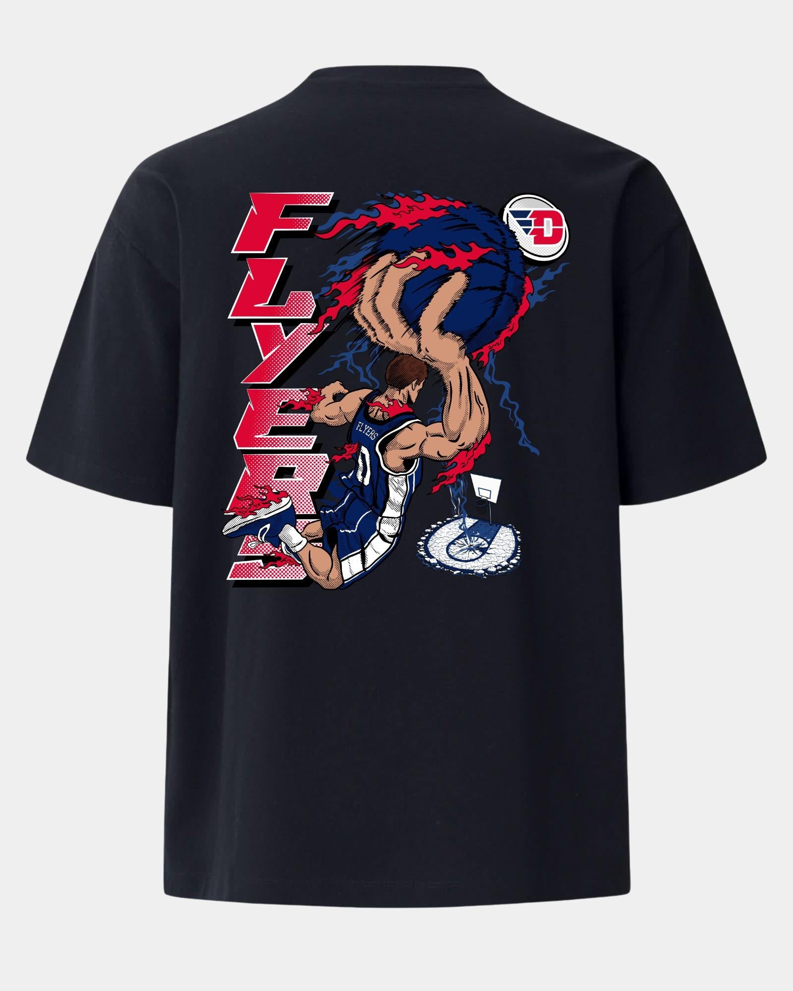 Dayton Slam Dunk Faze Heavyweight Tee Black