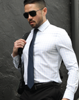 Immortal Navy Blue Dress Tie - Navy