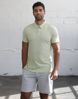 Summit Faded Lime Polo