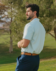 Icon Polo Light Blue Back