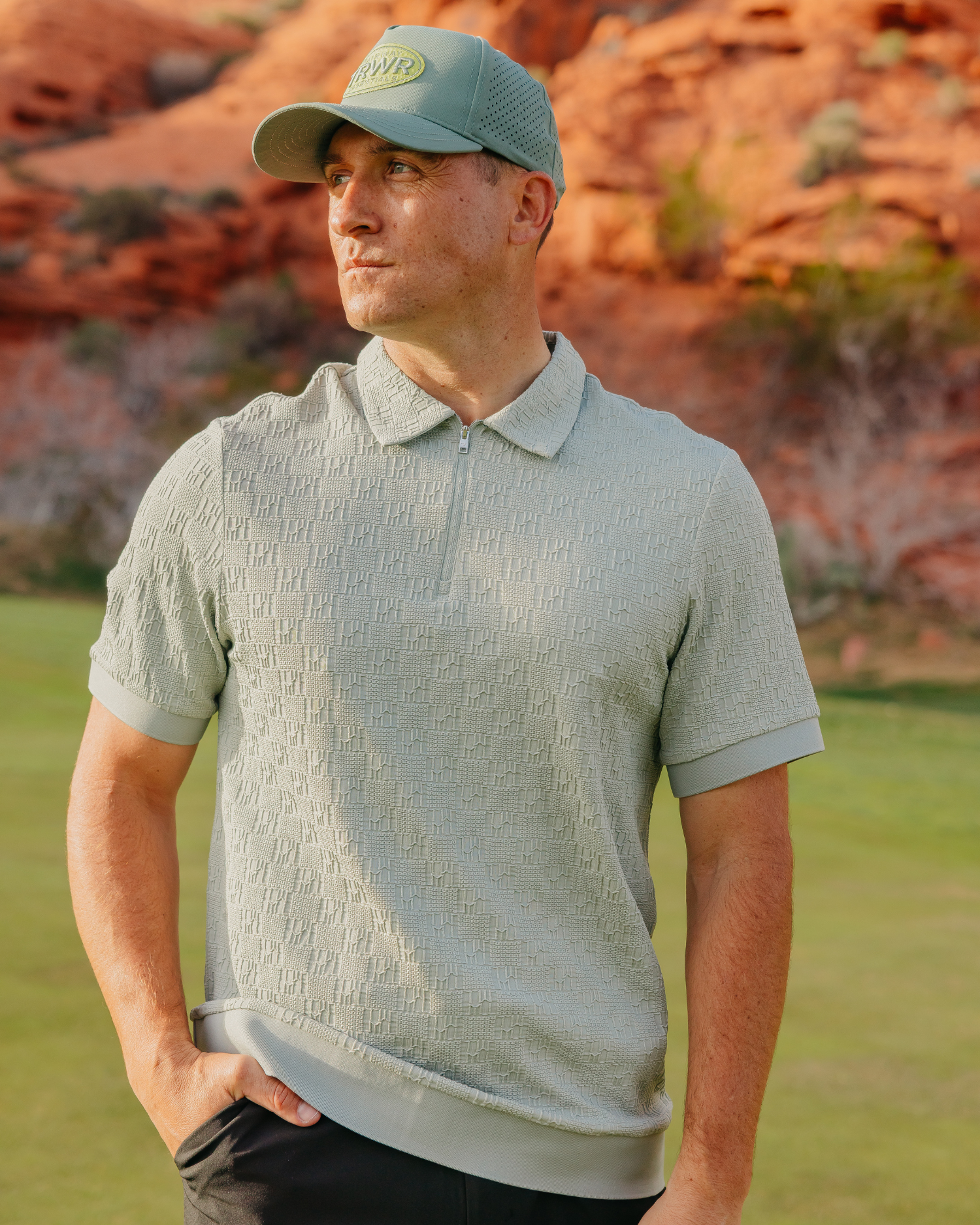 Titan Polo Slate Green