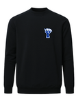 BYU Vintage Meridian Black Crewneck