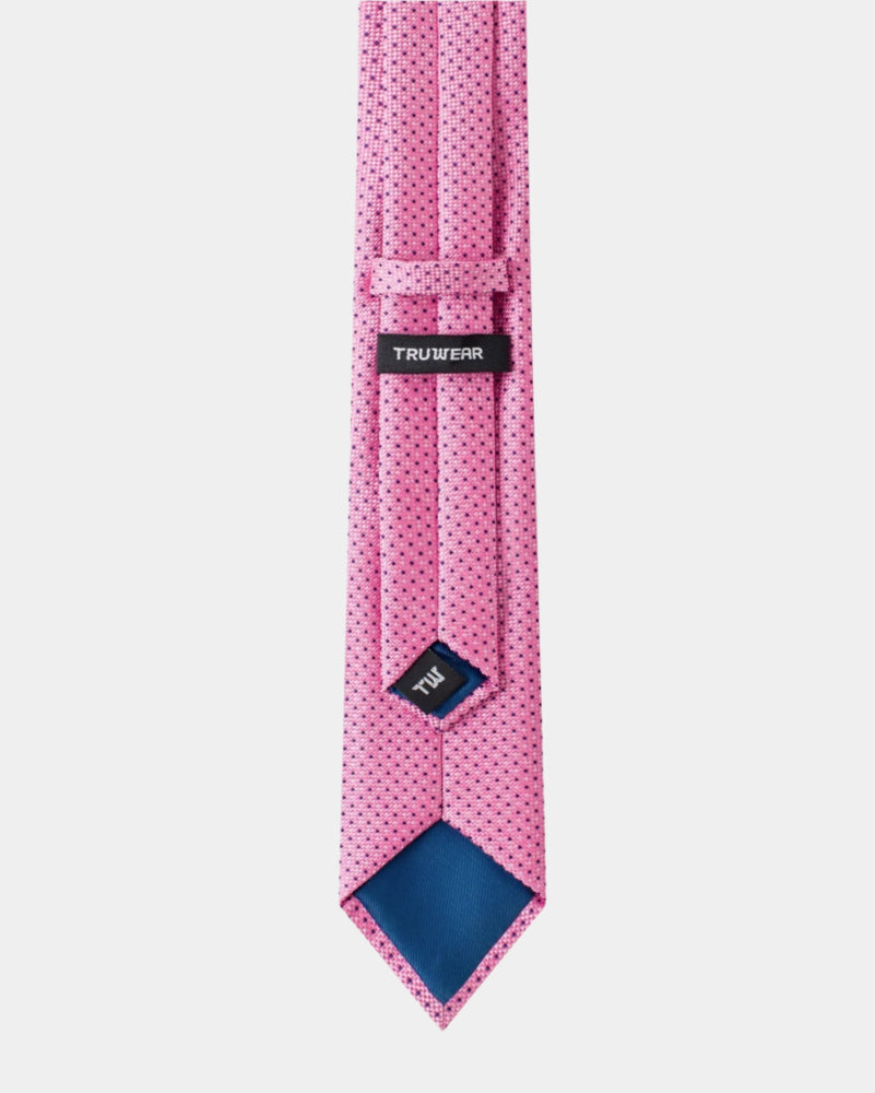 Multi-Dot Tie Pink - Pink