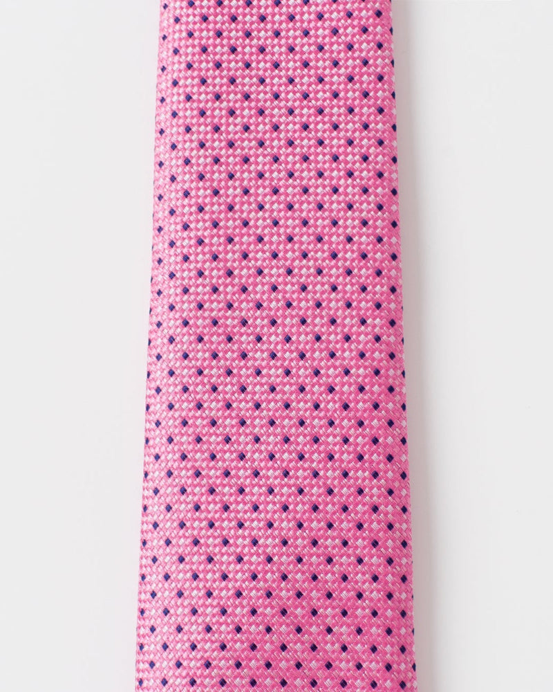 Multi-Dot Tie Pink - Pink