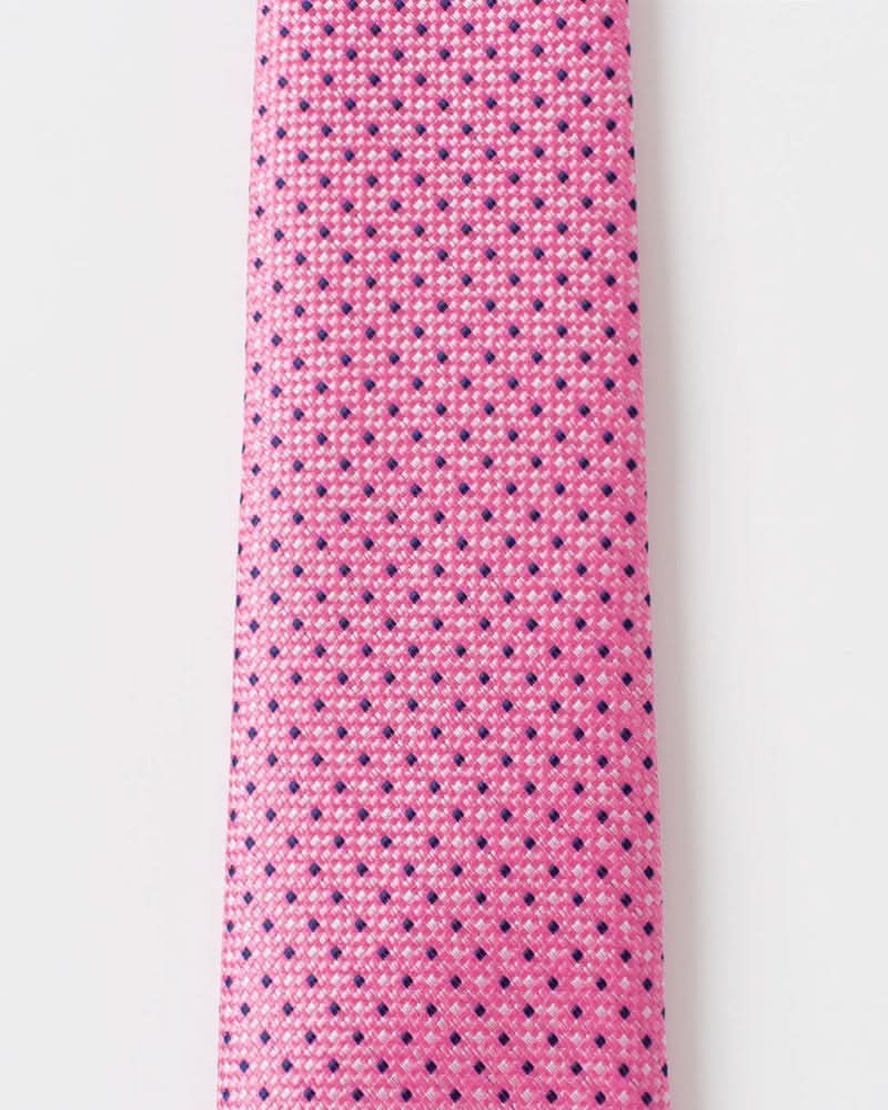 Multi-Dot Tie Pink - Pink