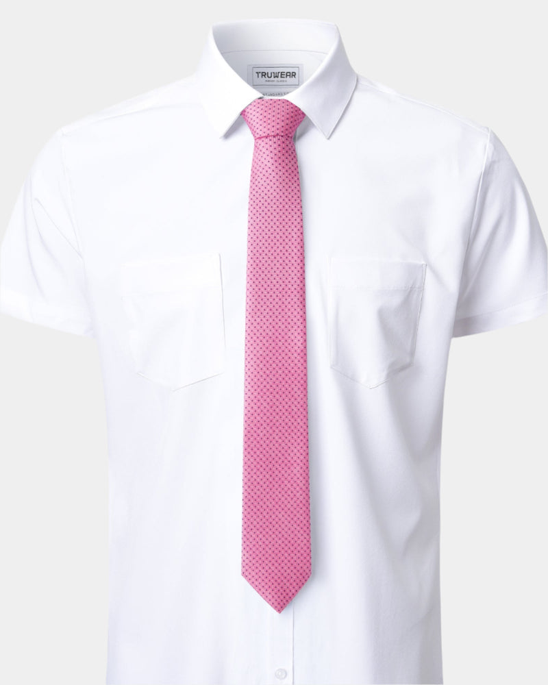 Multi-Dot Tie Pink - Pink