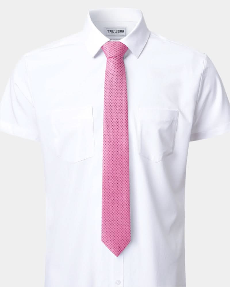 Multi-Dot Tie Pink - Pink