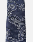 Immortal Paisley Tie Navy - Navy
