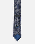 Immortal Paisley Tie Navy