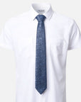 Immortal Floral Tie Navy - Navy
