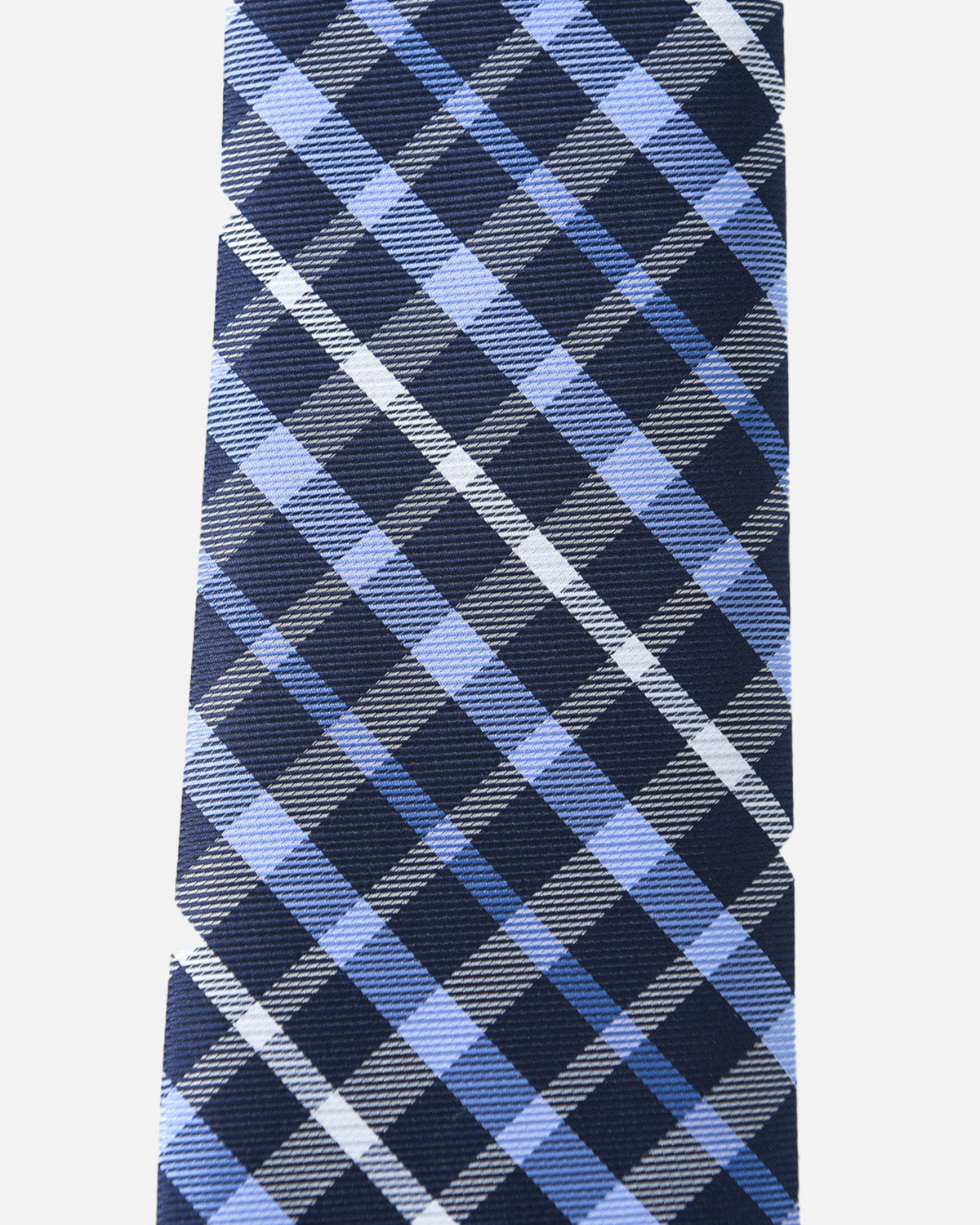 Immortal Powder Blue &amp; Navy Stripe Tie