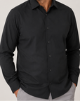 Phenom Professional Black Dress Shirt
