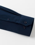 Phenom Professional Long Sleeve True Navy Dress Shirt - Navy