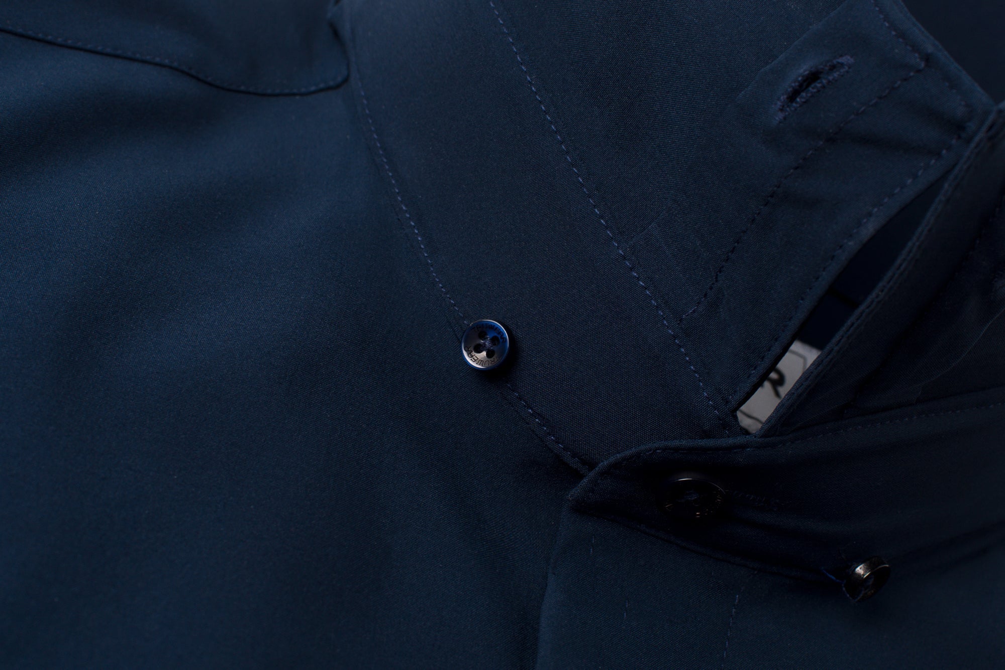 Phenom Professional Long Sleeve True Navy Dress Shirt - Navy