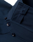 Phenom Classic True Navy Short Sleeve Dress Shirt - Navy